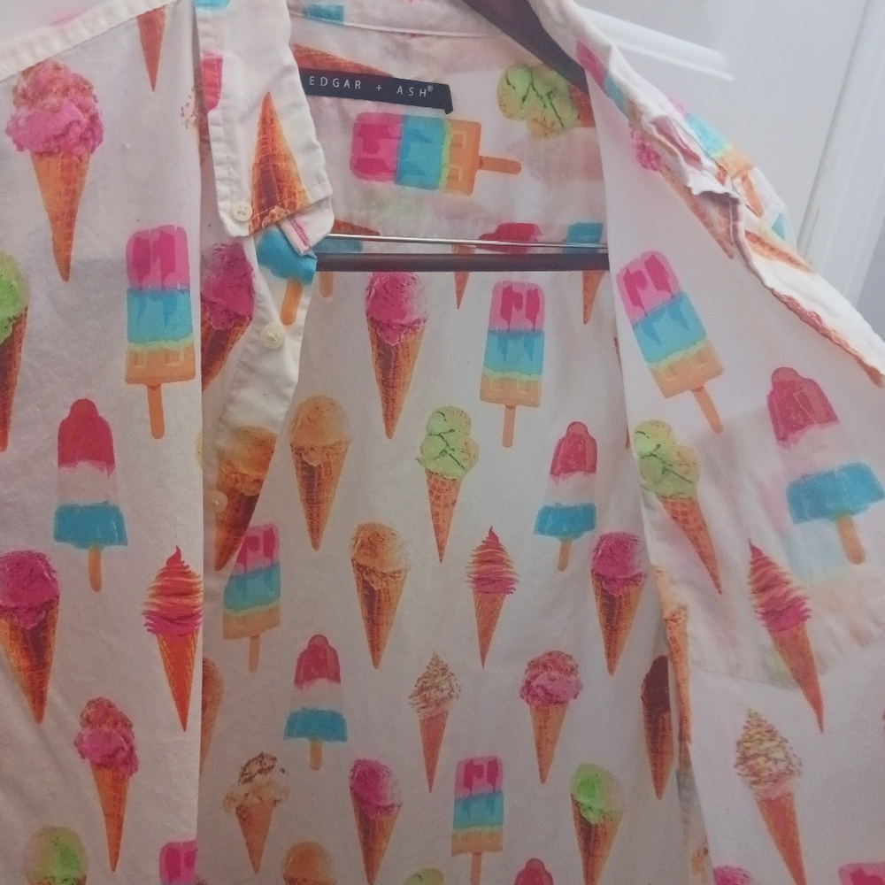 Ice Cream Print  Shirt - Picture 6 of 9